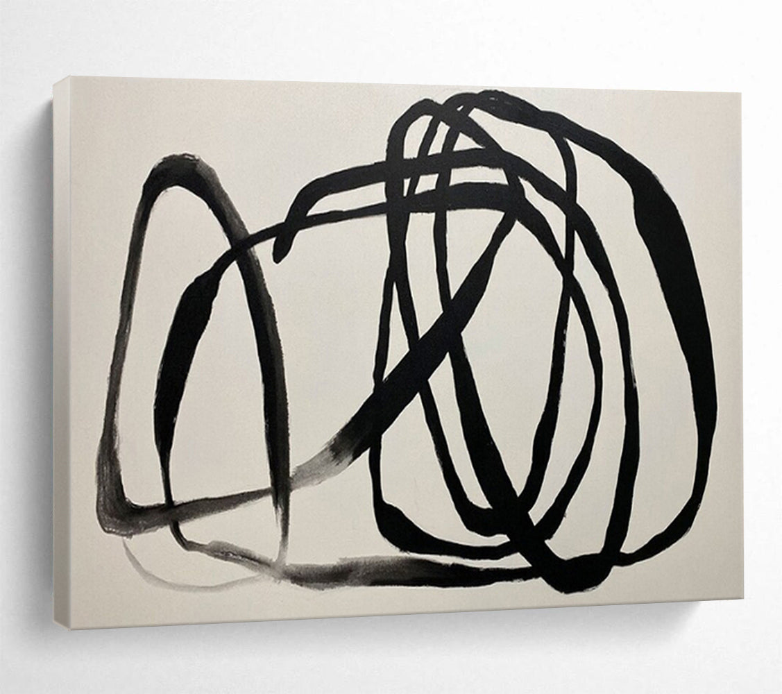 Energetic Giant Abstract Mural for Office & Living Room LargeART1650