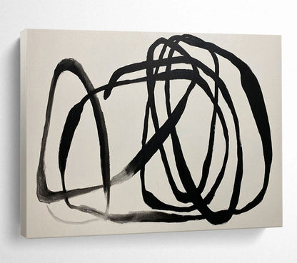 Energetic Giant Abstract Mural for Office & Living Room LargeART1650