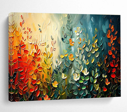 Extensive Hand - Crafted Textured Abstract Canvas for Interior Flair DKH711