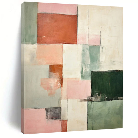 Huge Hand-Painted Abstract Canvases for Bedroom & Dining Room LargeART2299