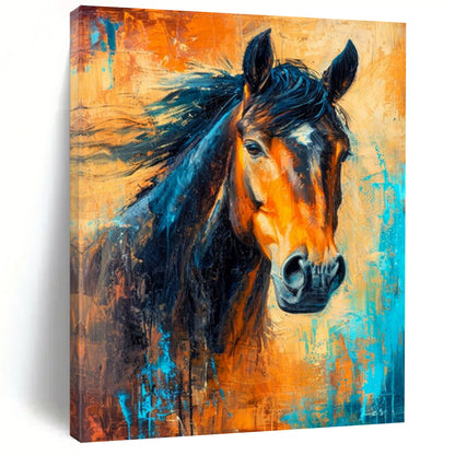 Grandiose Hand-Painted Abstract Art for Bedroom & Study LargeART2210