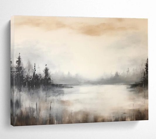 “Elegant Flows” Grand Abstract Wall Decor for Dining Room & Hallway DKH329