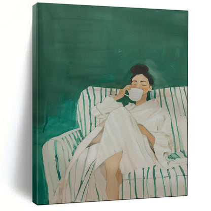 Whimsical & Fantasy-Inspired Abstract Canvas Art for Bedroom & Living Room LargeART2034