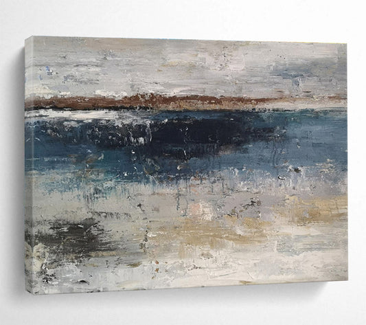 “Rhythmic Reverie” Colossal Abstract Artwork for Dining Room & Bar DKH288
