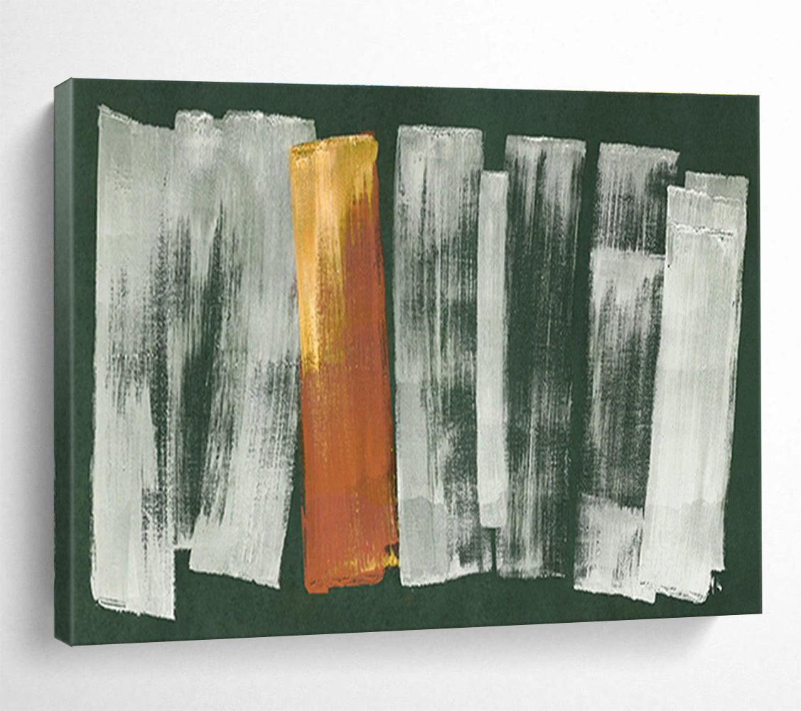 Striking Hand - Painted Textured Abstract Wall Painting for Bedroom & Hallway DKH612
