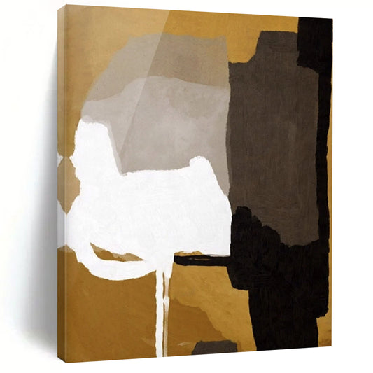 Large Custom Abstract Paintings: Hand-Painted Textures for Bar & Hotel DTP236