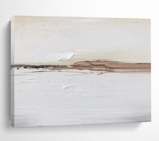 Graceful Large Abstract Mural with Flowing Textured Lines for Hallway & Entryway DKH913