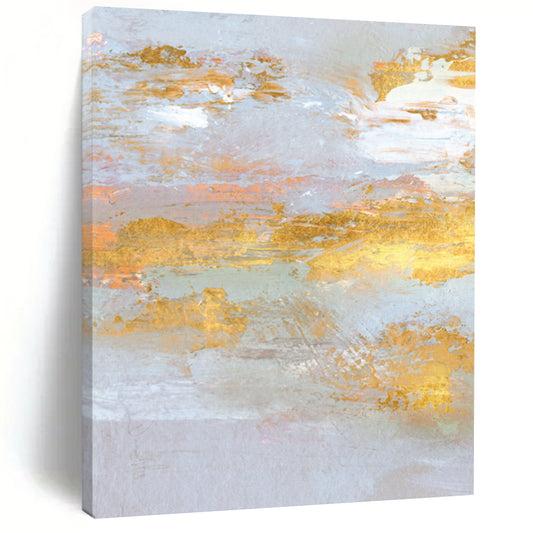 Custom Hand-Painted Abstract Paintings: Big Sizes, Stunning Textures DTP159