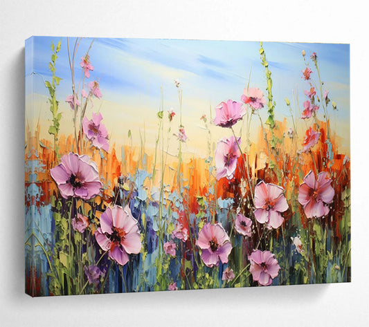 Elegant Large Abstract Mural with Subtle Texture for Living Room & Dining Room DKH903