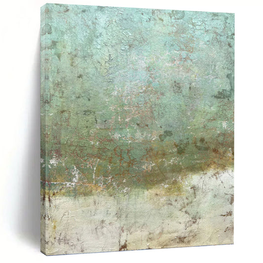 Super - Sized Hand - Painted Textured Custom Abstract Ballad, for Hotel and Dining Room DKH1512