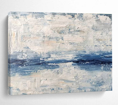 Monumental Original Hand - Applied Textured Abstract Canvas for Statement Walls DKH791