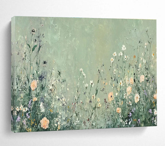 Immense Textured Hand - Painted Abstract Canvas for Artistic Focal Point DKH668