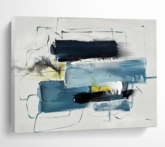 Colossal Abstract Canvas for Dining Room & Bar LargeART1561