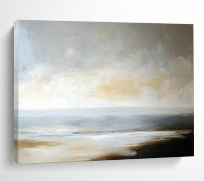Serene Large - Format Abstract Painting for Entryway & Bedroom LargeART1701
