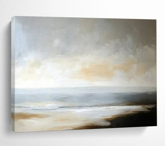 Serene Large - Format Abstract Painting for Entryway & Bedroom LargeART1701