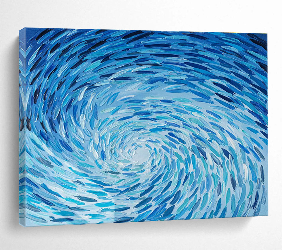 Massive Hand - Painted Textured Abstract Wall Art for Enhanced Aesthetics DKH789