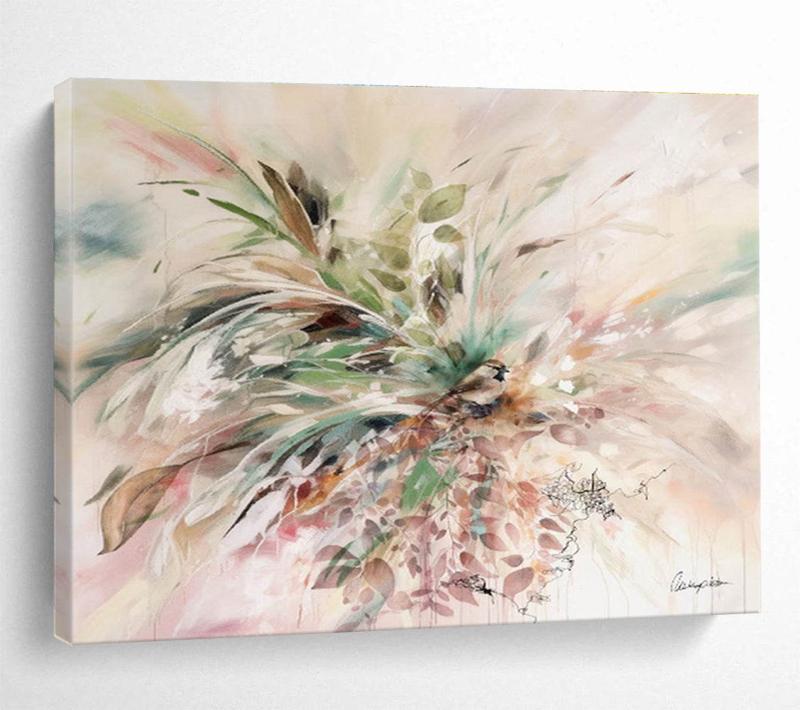 Grand Abstract Textured Canvas for Dining Room & Office DKH535