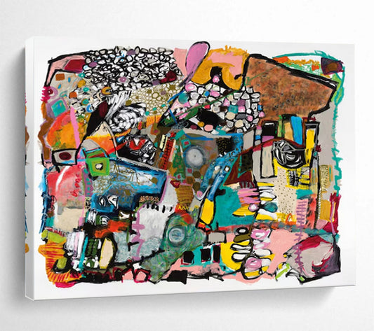 Grandiose Abstract Painting for Hallway & Bar LargeART1656