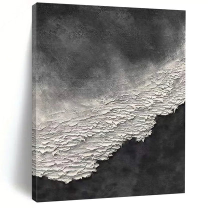 Large Custom Abstract Paintings with Textured Details for Bedroom & Office DTP339
