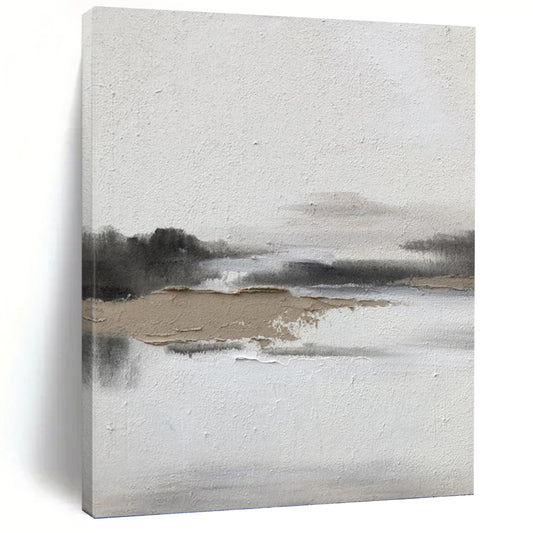 Large Vertical Custom Abstract Hand - Painted Artwork for Bar and Hallway DKH1672
