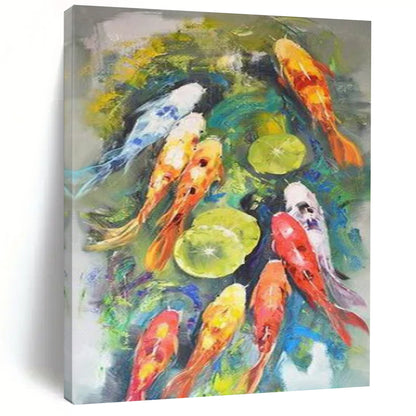 Vast Hand-Painted Abstract Art for Office & Bedroom LargeART2351