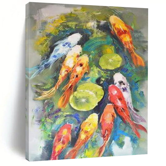 Vast Hand-Painted Abstract Art for Office & Bedroom LargeART2351