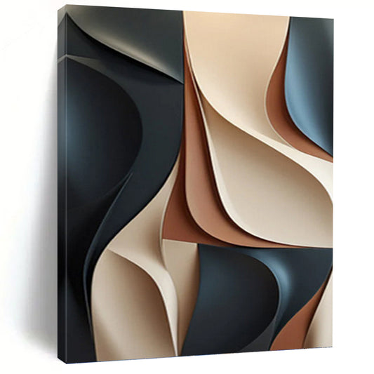 Enormous Custom - Textured Hand - Painted Abstract Artwork for Bar & Entryway DKH1023