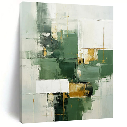 Large-Format Hand-Painted Abstract Canvases for Bar & Living Room LargeART2290