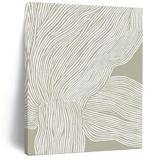 Designer - Crafted Hand - Painted Textured Canvas Abstract for Living Room & Office DKH1119