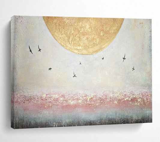 Timeless Abstract Painting for Entryway & Hotel LargeART1773