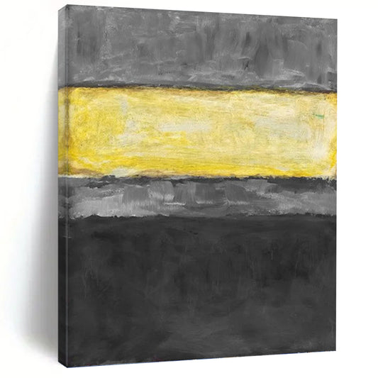 Enormous Vertical Hand - Painted Custom Abstract Symphony (with Hazy - Mist Textures) for Office and Dining Room DKH1625