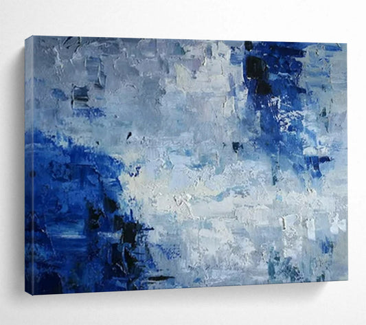 Tranquil Large - Format Abstract Canvas for Bedroom & Entryway LargeART1587