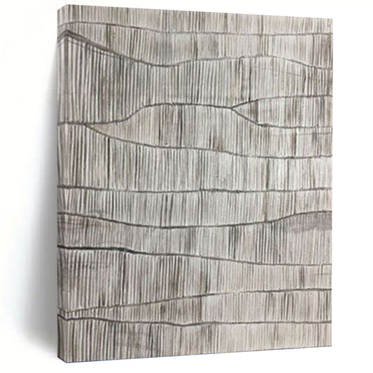 Gigantic Hand - Crafted Custom Textured Canvas Abstract for Hallway & Bar DKH1042