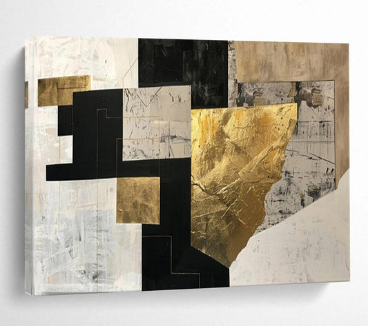 Charming Large Abstract Wall Decor for Bedroom & Office LargeART1709