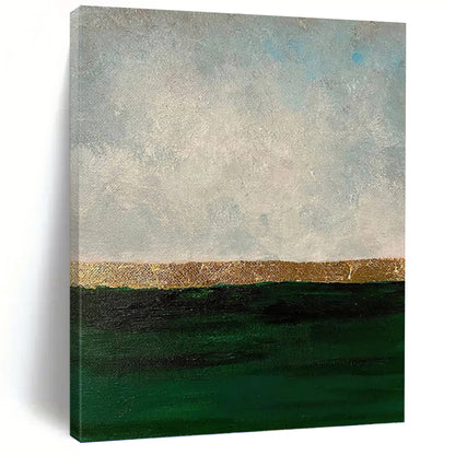 Immense Hand - Painted Textured Abstract Art for Spa & Yoga Studio DKH1206