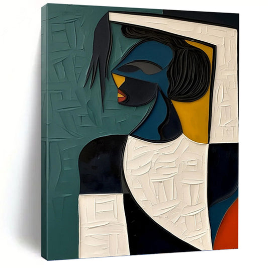 Oversized Hand - Painted Textured Custom Abstract Creation, for Bars and Hotels DKH1467