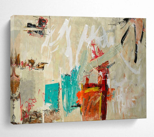 Minimalist Abstract - Modern Living Room or Office Art DLZ238