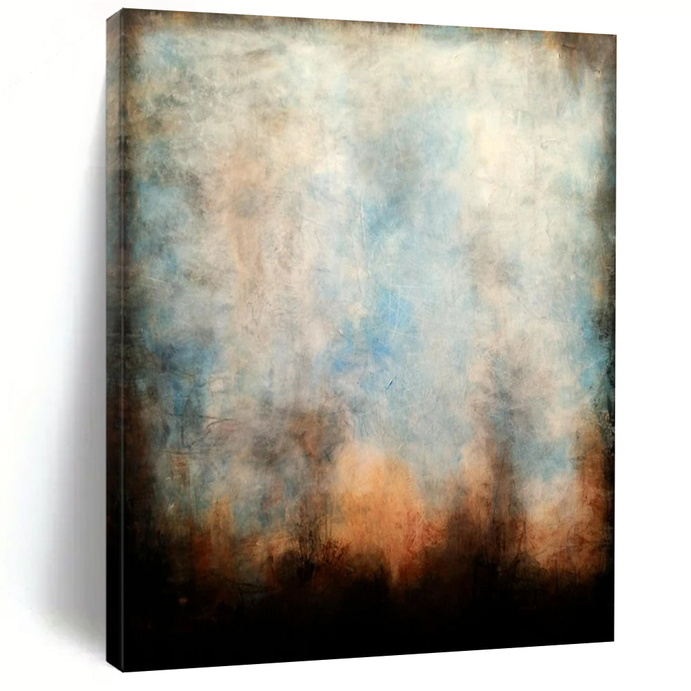 Colossal Hand-Painted Abstract Canvases for Living Room & Bar LargeART2324