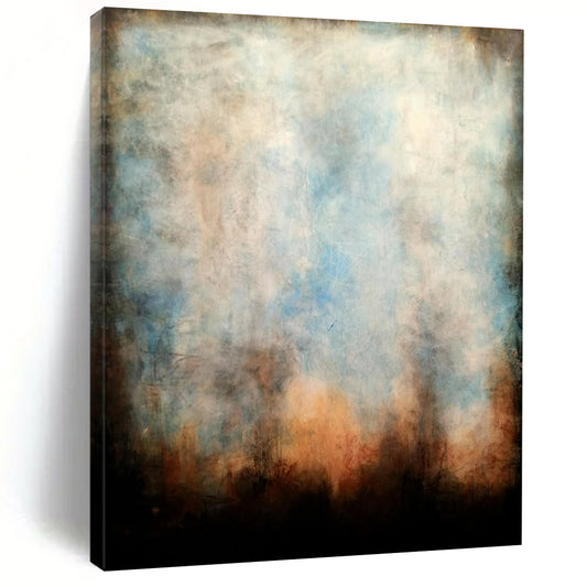 Colossal Hand-Painted Abstract Canvases for Living Room & Bar LargeART2324