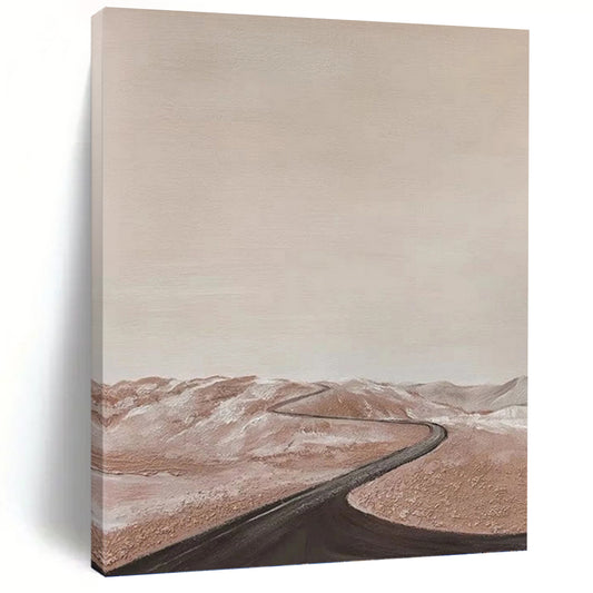 Custom - Designed by Experts: Hand - Painted Textured Canvas Artwork for Living Room & Bedroom DKH1123