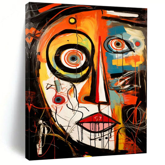 Stupendous Hand-Painted Abstract Wall Installations for Bar & Gym LargeART2211