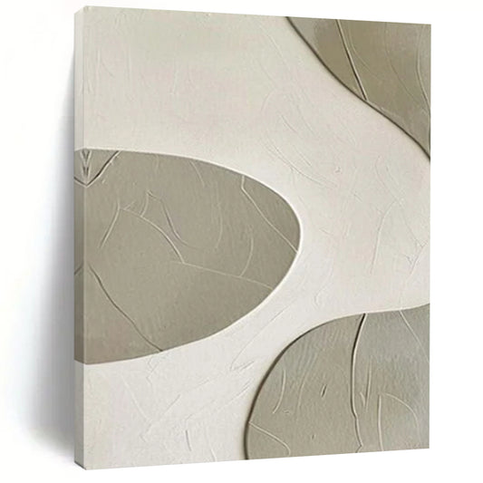 Large-Format-Scale Hand-Painted Abstract Canvases for Bedroom & Hallway LargeART2341