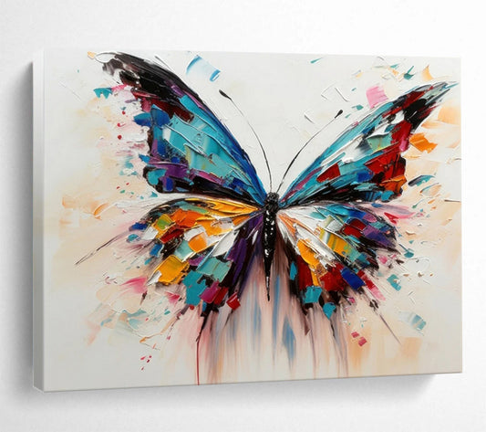 Colorful Butterfly Burst - Whimsical Nursery Joy DLZ054