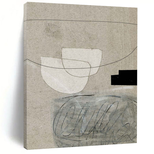 Hand-Painted Large Custom Abstract Art: Textures for Every Space DTP167