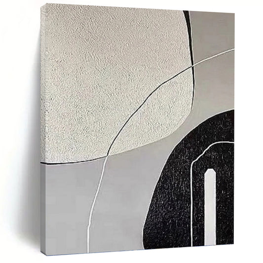 Professionally Crafted Hand - Painted Textured Canvas Abstract for Office & Bedroom DKH1139