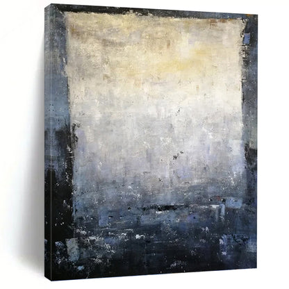 Soaring Vertical Hand - Painted Custom Abstract Gem with Volcanic Textures, Ideal for Living Room and Bar DKH1577