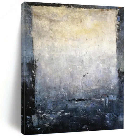 Soaring Vertical Hand - Painted Custom Abstract Gem with Volcanic Textures, Ideal for Living Room and Bar DKH1577