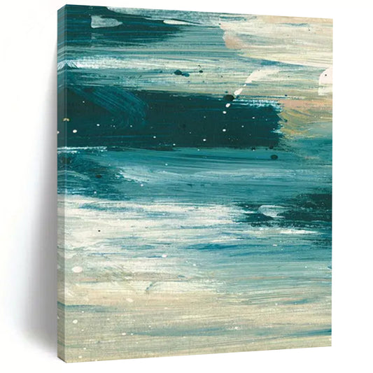 Custom Abstract Paintings: Large Dimensions, Hand-Painted Textures DTP177