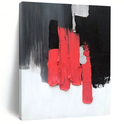 Custom Hand-Painted Abstract Masterpieces for Hotel & Entryway DTP394