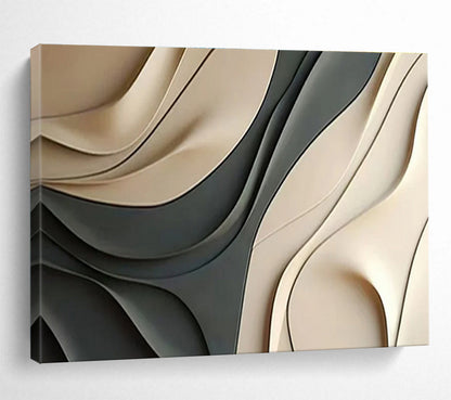 Grandiose Textured Abstract Mural for Entryway & Dining Room DKH523